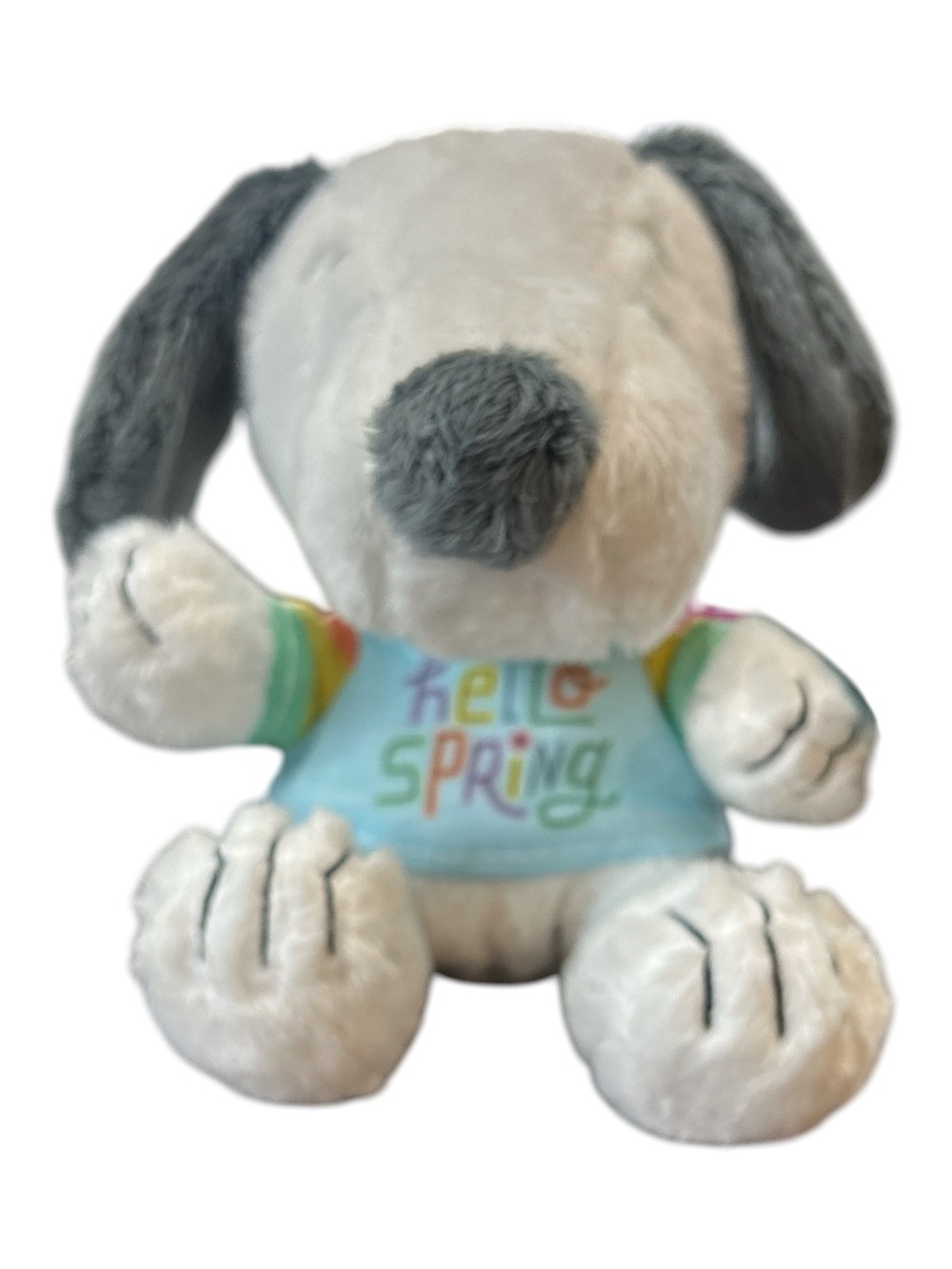 Snoopy Plush 6” ‘Hello Spring’ Easter Stuffed Animal 2022 Hallmark Peanuts NWT.
